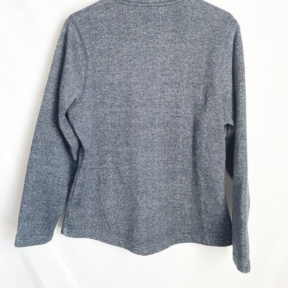 🟢Northcrest Heathered Blue Lightweight Jacket L - Picture 4 of 6